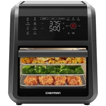 Chefman 6-in-1 Multifunctional Air Fryer Oven w/ 12 Qt Capacity, Digital Touchscreen - Black