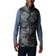 thumbnail image 1 of Columbia Men’s Powder Lite Vest, Black Mod Camo Print, Large, 1 of 1