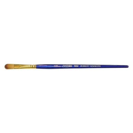UPC: 0038372018149 | Robert Simmons Sapphire Brush Oval Wash Short Handle 1/4