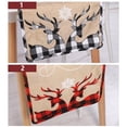 thumbnail image 2 of Maoww Xmas Table Runner With Elk Snowflake Pattern Outdoor Fabric Tablecloth Rectangular Festivel Placemat Room Kitchen Wedding Party Black White Gray, 2 of 8