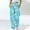 Light Blue, variant on Runfenguu Y2K Sweatpants, Running Pants Women Women Fashion Color Blocked Printed Drawstring Pants