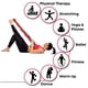 thumbnail image 5 of banda elástica de yoga para fisioterapia, yoga, banda elástica de yoga no elástica Vhermosa CPB-DE-SSW581-2, 5 of 5