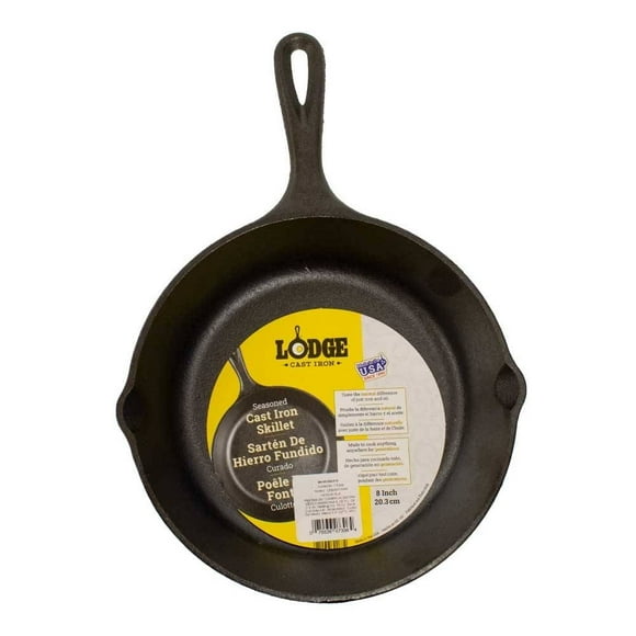 Sartén Lodge de Hierro Fundido Diseño Circular 20.3 cm
