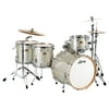 Ludwig Centennial Dragster 4-Piece Shell Pack Silver Sparkle