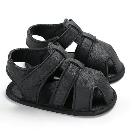 

Binpure Newborn Boys/Girls Shoes Summer Casual Prewalker Toddler Leather Soft Sole Sandles
