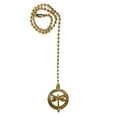 thumbnail image 3 of Royal Designs 24 Inch Adjustable Ceiling Fan Pull Chain Extension with Hovering Dragonfly Ornament, Polished Brass, Set of 2, 3 of 8