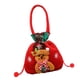 thumbnail image 4 of Bolsa de regalo navideña para muñecas, bolsa de regalo navideña con asas, bolsa portátil para regalos Alce rojo, 4 of 9