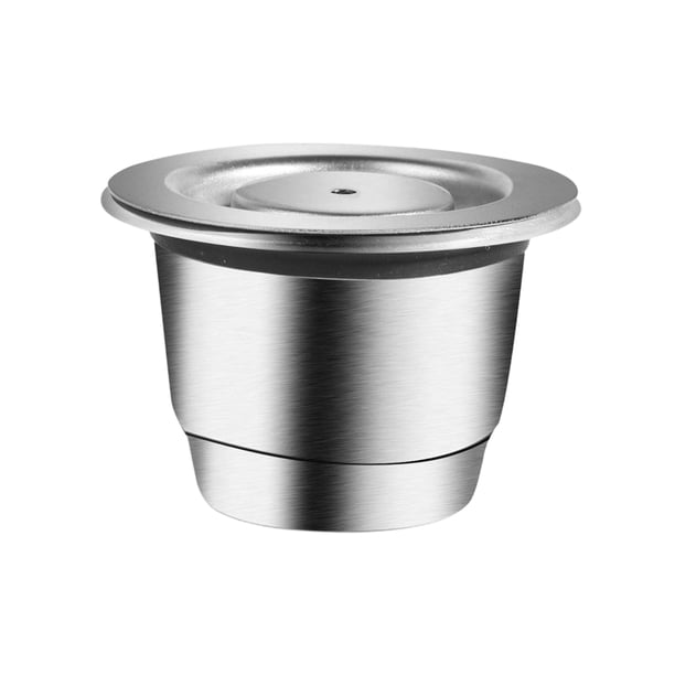 Cápsula de café de acero inoxidable con filtro reutilizable recargable PP Tamper 20ml Estilo 1 Zulema monodosis de café de acero inoxidable