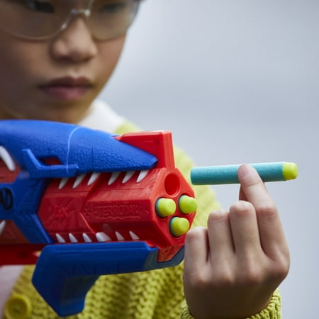 Nerf DinoSquad Terrodak Kids Toy Blaster with 12 Darts