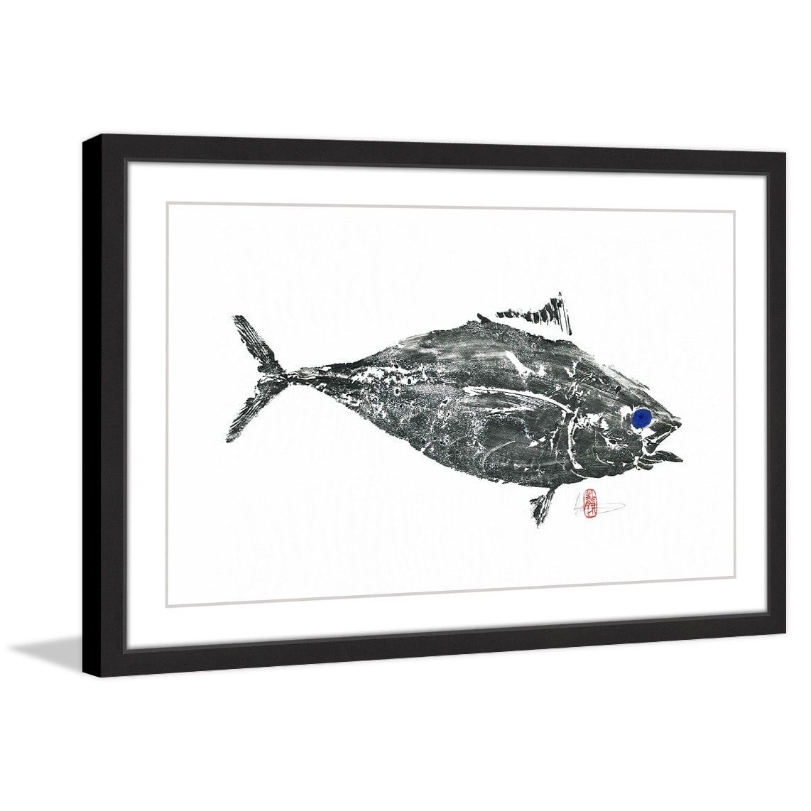 "Bonnito Tuna" Framed Painting Print