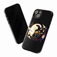 thumbnail image 3 of Halloween Cat Friends Phone Case, Adorable Bat-Winged Black Cat and Angelic White Cat Playing with Pumpkin for iPhone 16 15 14 13 12 11 Pro Max Mini Plus, 3 of 6
