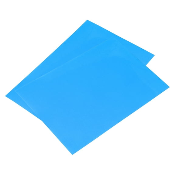 Glow in the Dark Paper, Self-Adhesive Sticker A4 (8.2 x 11.6inch) Blue for DIY Pack of 2