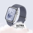 thumbnail image 4 of KOMI 6 Pack Braided Stretchy Bands Compatible with Apple Watch Band 38mm 40mm 41mm 42mm 44mm 45mm 49mm Women Men,Adjustable Nylon Solo Loop Elastic Straps for iWatch Series 9 8 7 6 5 4 3 2 1 SE Ultra, 4 of 6