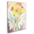 thumbnail image 2 of Trademark Fine Art "Yellow Flower Blossoming" Canvas Art by Sheila Golden, 2 of 3