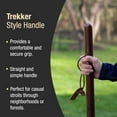 thumbnail image 6 of Brazos 55" Free Form Pine Wood Walking Stick Hiking Trekking Pole, Brown, , 55", 6 of 8