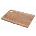 thumbnail image 1 of IH Casa Decor Acacia Wood Live Edge Serving Board With Round Handle, 1 of 3