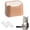 Dark Brown, variant on Cat Litter Trash Can Mini Countertop Trash with Press Type Lid Cat Poop Trash Can Includes 60 Refill Bags (Brown)