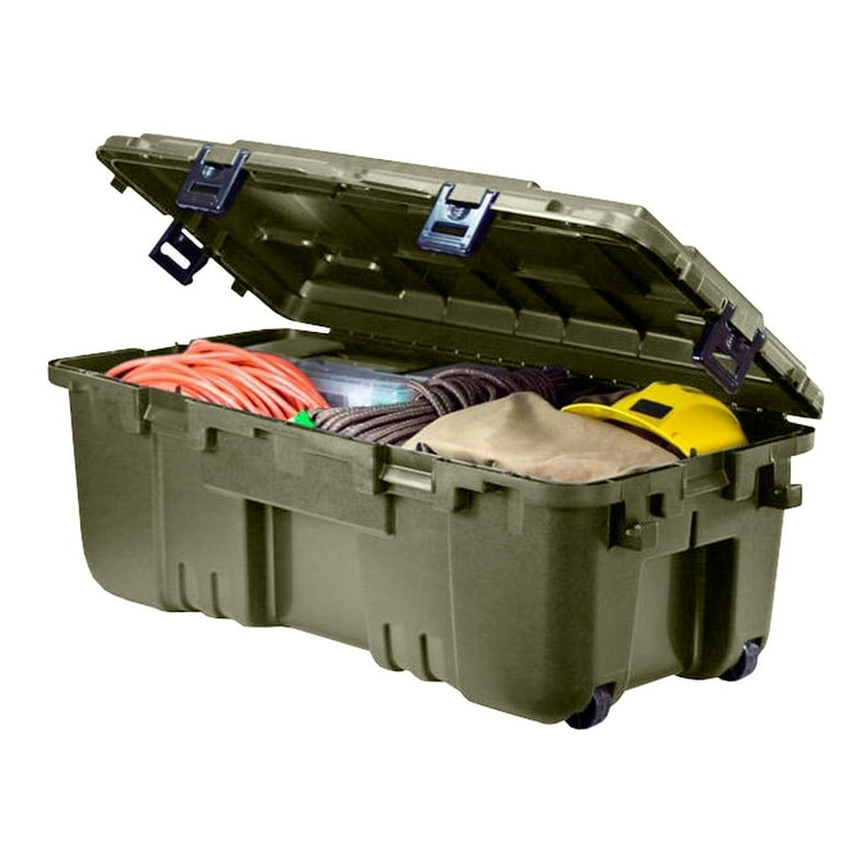 Plano, Hinged Storage Box, Large, O.D. Green, for outdoor gear