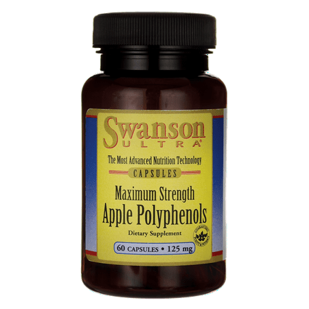 Swanson Maximum Strength Apple Polyphenols 125 mg 60 (Best Polyphenol Supplements 2019)