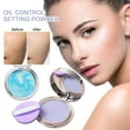 thumbnail image 1 of 11G Lavender Matte Powder with Puff Oil Control Natural Long Lasting Shine-Free Women Girls Makeup Face Conceal Pressed Setting Powder, 1 of 8