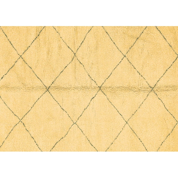 Ahgly Company Indoor Rectangle Solid Brown Modern Area Rugs, 2' x 5'