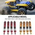 thumbnail image 3 of ZheElen RCGOFFLOW Aluminum Alloy Smooth Front Rear Shock Absorber Wear-resistant Rc Front Rear Shock Absorber For 1/12 Wltoys 12402 Blue, 3 of 6