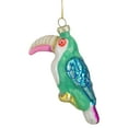 thumbnail image 4 of Northlight Assorted Colors Glass Christmas Decorative Accent Ornament, 4.75", 4 of 6