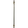 thumbnail image 1 of Allied Brass RW-3/18-SCH 18" Rétro Vague Collection Lisse Réfrigérateur Pull, Chrome Satiné, 1 of 1
