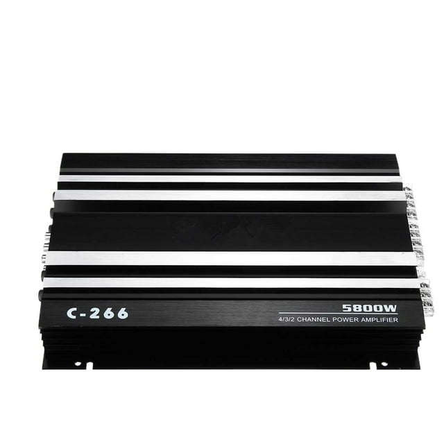 5800 Watt 4 Channel 12V Car Amplifer Car Power Amplifier Car Amplifier for Cars Amplifier Subwoofer ,Wide Application