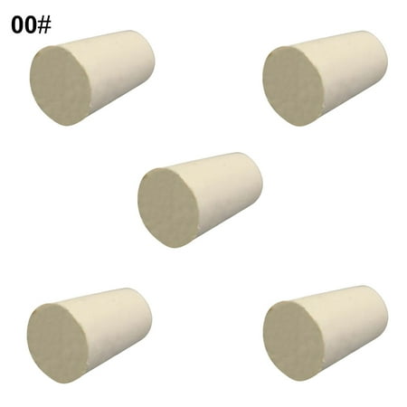 

SouthEle 5Pcs Solid Rubber Stoppers Plug Bungs Laboratory Bottle Tube Sealed Lid Corks