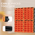 thumbnail image 6 of 18-Drawer Storage Organizer - AIRJA Plastic Drawers for Organization - Desktop Or Wall-Mounted Container for Hardware, Tools, And Beads, 6 of 7