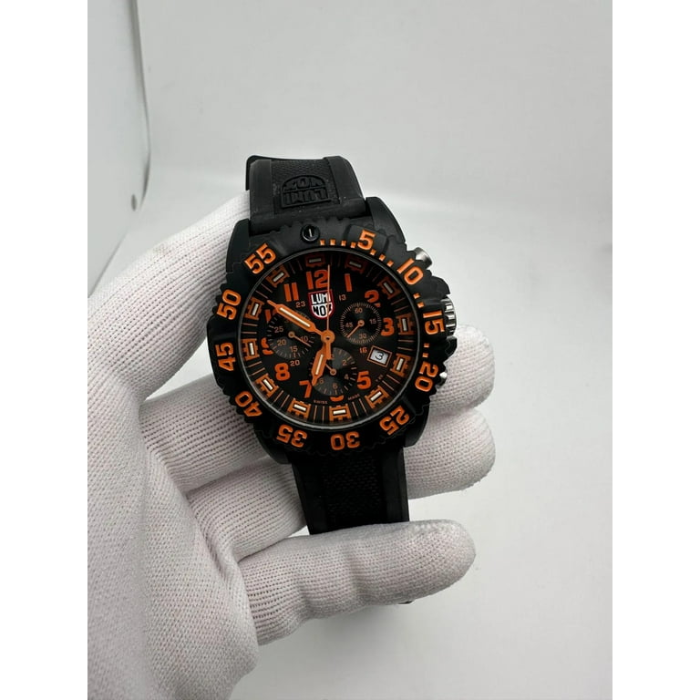 Luminox Navy Seal Colormark Chrono 44mm Black Dial Mens Quartz Watch XS.3089 Walmart