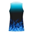 thumbnail image 4 of DDAPJ pyju Men Flame Print Tank Tops,Men's Tank Tops Summer Sleeveless Tee Cool Workout T-Shirts Beach Athletic Undershirts 2024 Big and Tall, 4 of 4