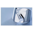 thumbnail image 3 of tamizeot Bague Argentée Robuste et Durable pour Femmes en Métal et Argent Non Allergique Forme Unique Ondulée et Torsadée, 3 of 6