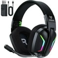 thumbnail image 1 of Auriculares inalámbricos para juegos WESEARY para PC PS5 PS4 Switch Mac, 1 of 9