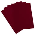 thumbnail image 1 of Uxcell Patchs en Velours Autocollants Patchs de Réparation Rouge Foncé 4 Pcs, 1 of 5