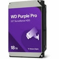 thumbnail image 2 of Western Digital Purple Pro WD141PURP 14 TB Hard Drive, 3.5" Internal, SATA (SATA/600), Conventional Magnetic Recording (CMR) Method, 2 of 3