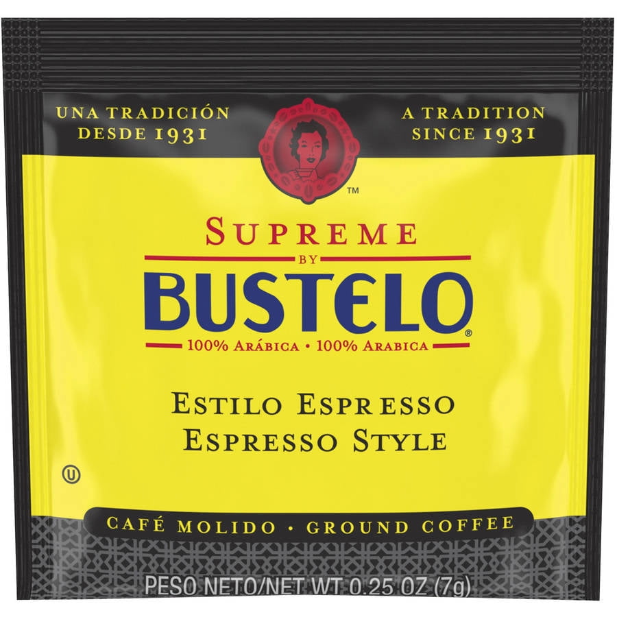 Café Bustelo Coffee, Espresso, 7 g Coffee Pod by J.M. SMUCKER CO.