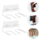 thumbnail image 5 of 2 piezas de estante para botas altas, organizador de almacenamiento para botas altas, soporte para zapatos montado en la pared, soporte para moldeadores de botas, 5 of 8