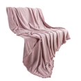 thumbnail image 1 of Couverture Rafraîchissante Lit Simple Canapé Sofa Polaire Douce Duveteuse Confortable Couverture à Franges Bohème Flanelle Velours Résistante aux Flammes 59x79po Format Jeté Couverture Respirante Extra Épaisse Grandes Couvertures pour Lit Canapé Sofa, 1 of 6
