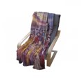 thumbnail image 4 of Prague Soft Flannel Fleece Throw Blanket, Old Town Square with Sunset Rays over the Buildings Evening Sky Pattern Tourism, Cozy Plush for Indoor and Outdoor Use, 50" x 70", Multicolor, by Ambesonne, 4 of 6