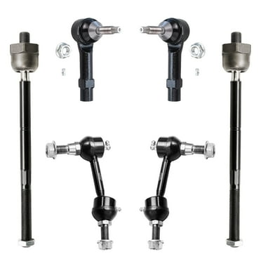 Detroit Axle - Front Sway Bars Inner and Outer Tie Rods Replacement for 2003 2004 2005 2006 Ford Expedition/Lincoln Navigator