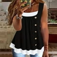 thumbnail image 2 of Women Sleeveless Crop Tops Plus Size, Lace Blouses for Women Dressy Elegant Women Clothing Tops Summer Tops for Women 2025 Work Try Before You Buy my orders deals, 2 of 6