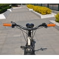 thumbnail image 6 of Upanbike Bike Handlebar Grips Microfiber Leather 22.2mm Lock-on Bike Grips Khaki, 6 of 7