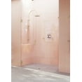 thumbnail image 3 of Illume 57.25 in. x 78 in. Wall Hinged Glass Shower Enclosure, 3 of 7