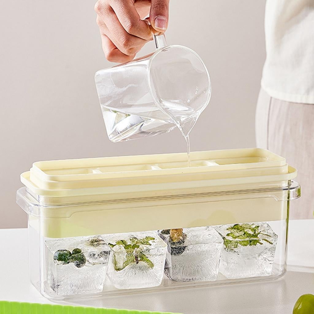 HannLk Silicone Ice Cubes Tray Square Mould for Creative Drink Decoration Ice Maker