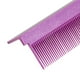 thumbnail image 4 of Peine plancha plana Macarena 2 piezas negro y violeta peines rectos, 4 of 8