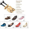 thumbnail image 4 of Adjustable Shoe Stretcher for Men & Women – Wooden Shoe Expander for Tight Shoes, Bunions & Corns | Professional Shoe Widener for High Heels, Boots, Dress Shoes & Sneakers,1 pair/2 pcs, 4 of 8