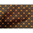 thumbnail image 4 of oneOone Cotton Cambric Dark Chocolate Fabric Halloween Dress Material Fabric Print Fabric By The Yard 42 Inch Wide, 4 of 4