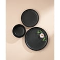 thumbnail image 3 of JoyJolt Mesa 6pc Stoneware Soup Bowl set - Matte Black, 3 of 9